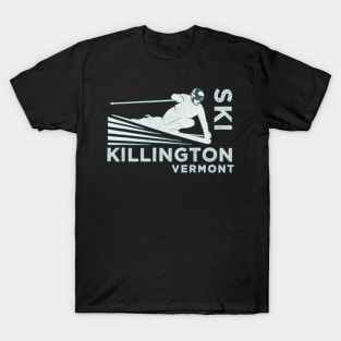 Ski Killington, Vermont TShirt - Vintage Snow Ski Tee Shirt T-Shirt